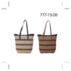 Bolso playero rafia