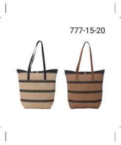 Bolso playero rafia