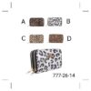 BILLETERA DE P.U. 2 CIERRES 19.5x10cm x1u