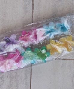 Broche flor 4 cm  x12 unidades