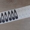 TIC TAC EPOXI NEGRO Y BLANCO 60 MM X 10 UNIDADES