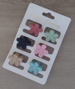 Set Broche flor 2,5 cm x 6 unidades (x 12 Set)