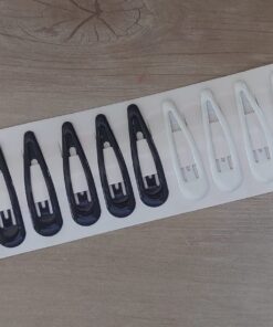 TIC TAC EPOXI NEGRO Y BLANCO 60 MM X 10 UNIDADES
