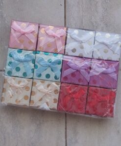 ESTUCHE PARA ANILLO LUNARES 5 X 5 CM X 12 UNID.