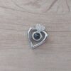DIJE DE ACERO CORAZÓN CON "TE AMO" EN 100 IDIOMAS DIFERENTES. MEDIDAS 15 X 18 MM