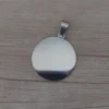dije de acero redondo para grabar lado pulido