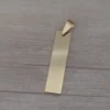 dije de acero dorado para grabar