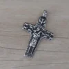 dije de acero cruz del buen pastor papa francisco