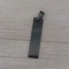 dije acero negro para grabar
