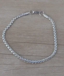pulsera de acero chata
