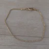 pulsera de acero dorado