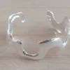 Esclava regulable de acero blanco irregular