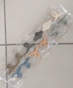 12 broches con forma de lazo