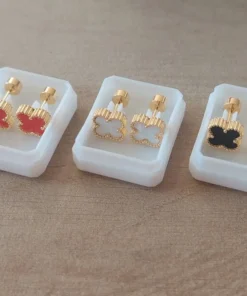 Abridor acero dorado van cleef