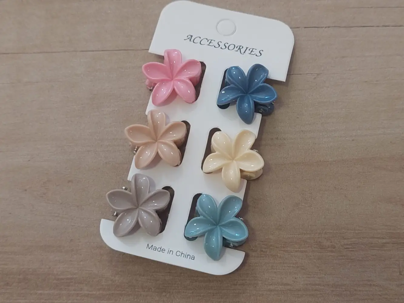 Broches de pelo surtidos en colores