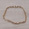 Pulsera de acero dorado tourbillon