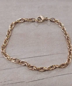 Pulsera de acero dorado tourbillon