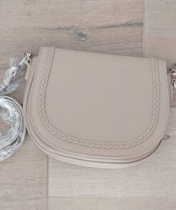 CARTERA TIPO BANDOLERA KHAKI 23 X 19 X 7 CM