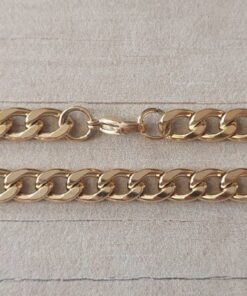 CADENA DE ACERO DORADO GRUMET 1.8