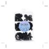 Set de colitas y broches en caja