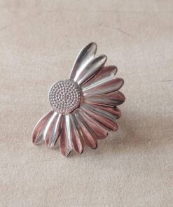 ANILLO DE ACERO MARGARITA UNICA MEDIDA (ABIERTO)