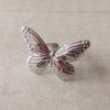 ANILLO DE ACERO MARIPOSA UNICA MEDIDA (ABIERTO)