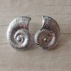 ARO DE ACERO FORMA CARACOL. TAMAÑO 23 X 30 MM