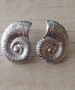ARO DE ACERO FORMA CARACOL. TAMAÑO 23 X 30 MM