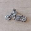 DIJE DE ACERO MOTO. TAMAÑO 18 X 42 MM