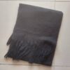 BUFANDON A LISO NEGRO 40 X 190 CM