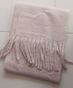 BUFANDON A LISO BEIGE 40 X 190 CM