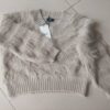 SWEATER SIMIL PIEL COLOR BEIGE TALLE UNICO