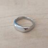 ANILLO DE ACERO SELLO OVALADO HORIZONTAL