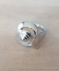 ANILLO DE ACERO CARACOL