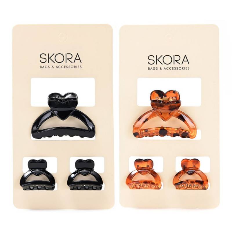 Set broche de pelo x3u. Paquete x12 set