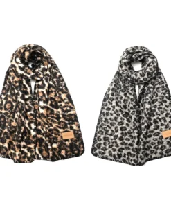 Bufanda Skora animal print 30x180cm x1u