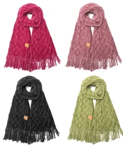 Ruana rombos 55x165cm x1u