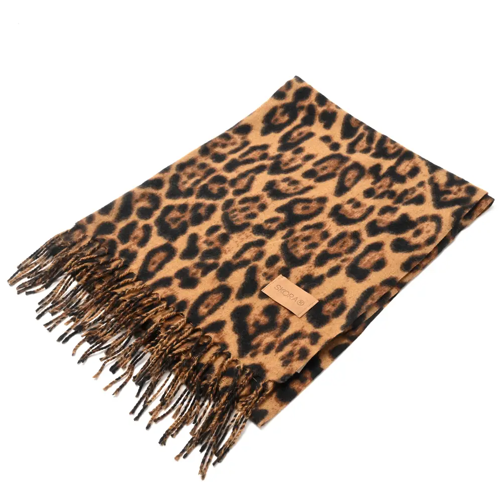 Bufanda Skora animal print 70x180cm x1u - Imagen 4