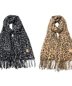 Bufanda Skora animal print 70 x180 x1u