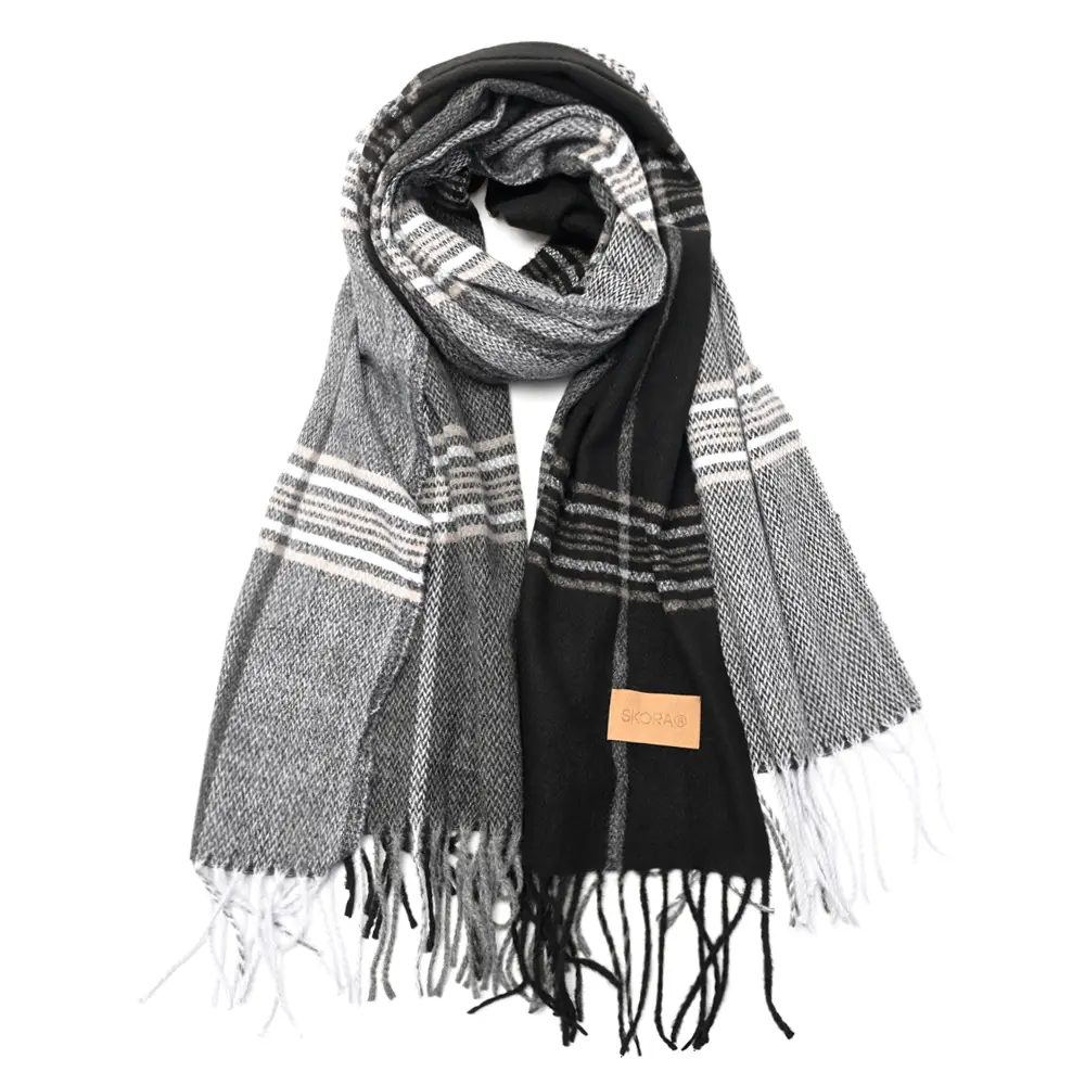 Bufanda Skora cuadrille 68x180cm x1u - Imagen 2