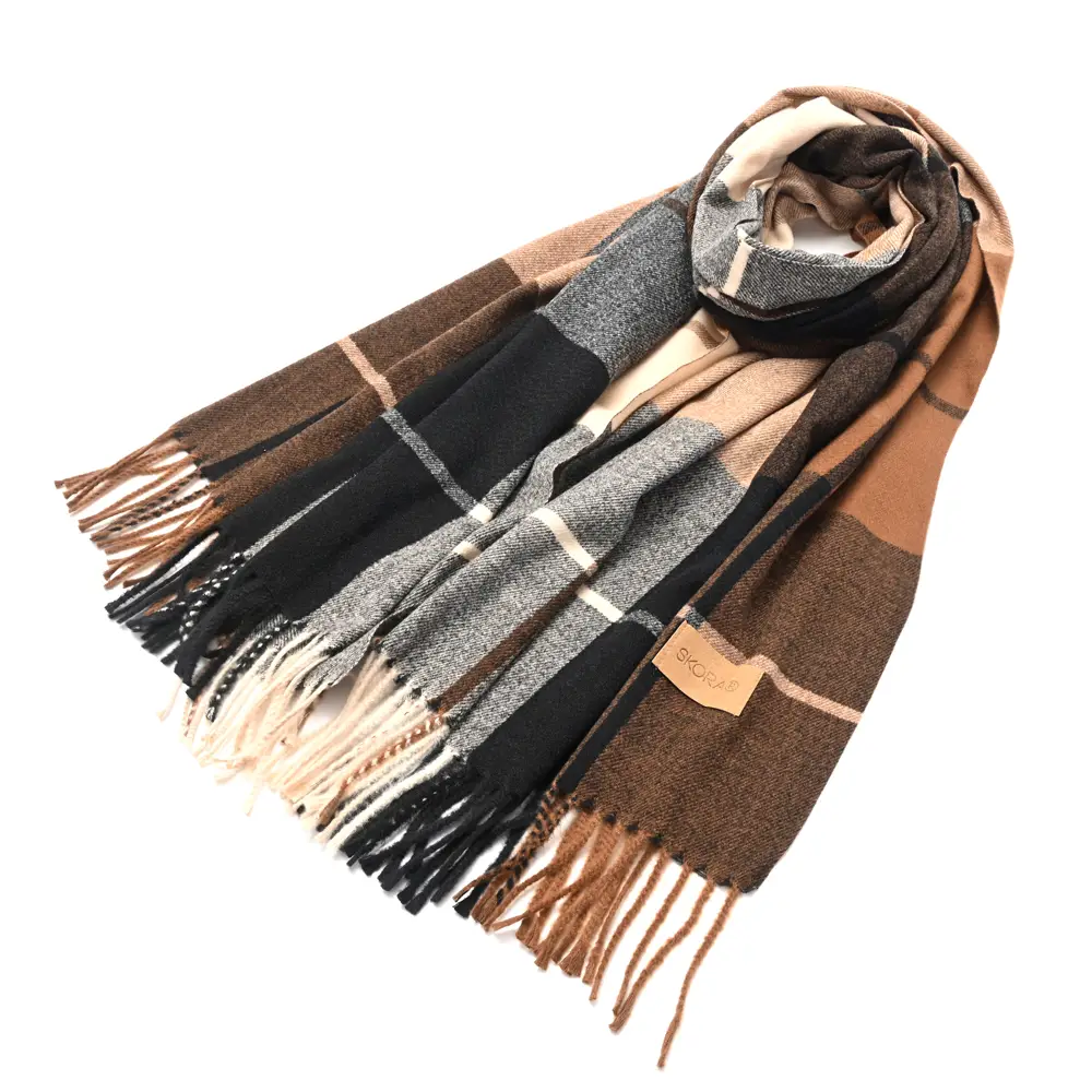 Bufanda Skora cuadrille 70x180cm x1u - Imagen 2
