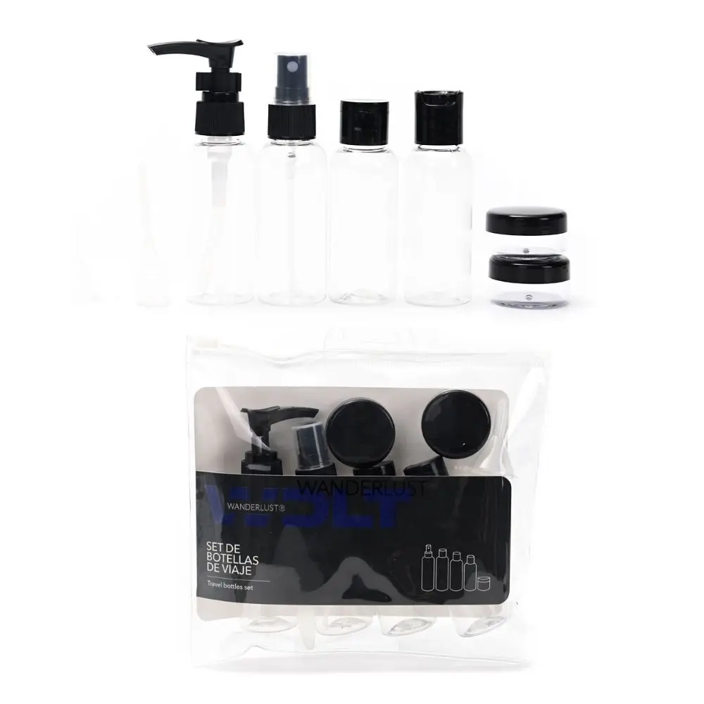 Set de envases para rellenar 9 pcs Wanderlust
