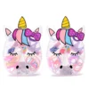 Caja forma unicornio con accesorios para el pelo x 1 unid