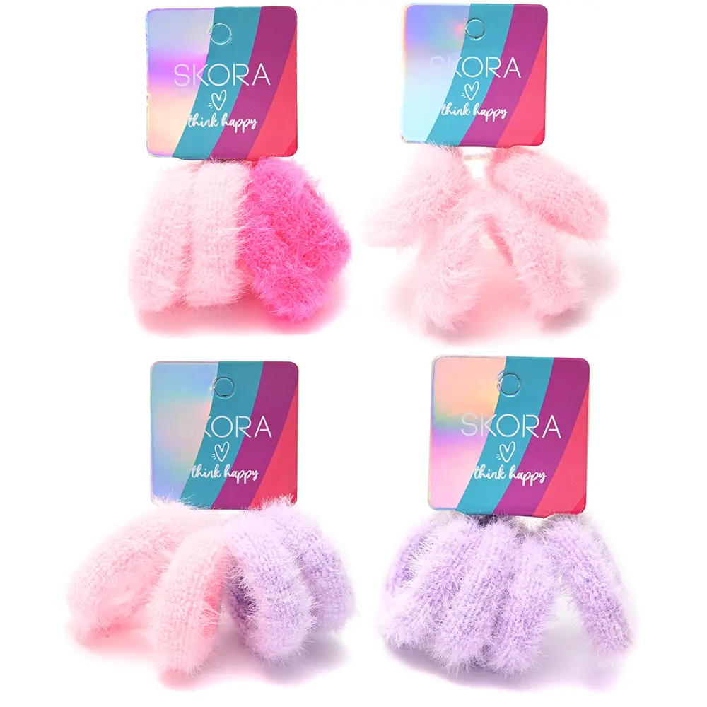 Pack x 4 gomitas de pelo x 12 Set
