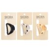 Broche de pelo 4.5cm x12 unid