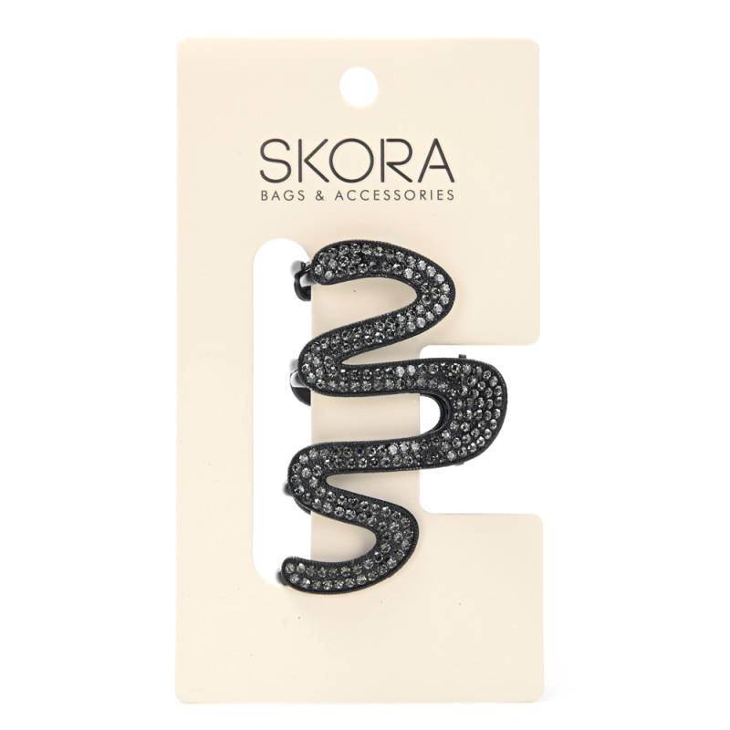 Broche de pelo c/brillo 6cm x12 unid - Imagen 4