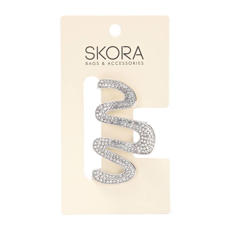 Broche de pelo c/brillo 6cm x12 unid - Imagen 3