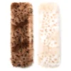 Bufanda piel animal print 87x13 cm x1u