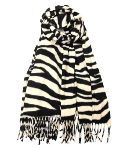 Bufanda Skora piel cebra 74x180 cm x1u