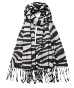 Bufanda Skora piel cebra 74x180 cm x1u